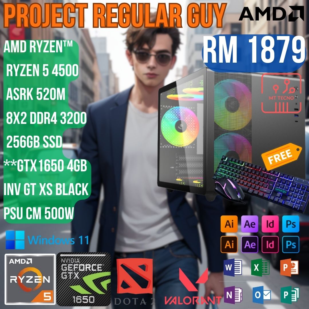 AMD Project Regular Guy - MT-TECNO IT MALL