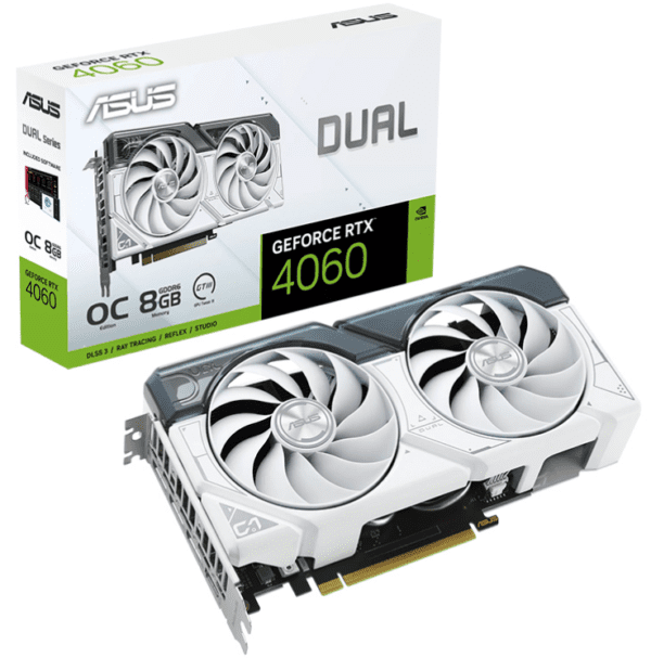 ASUS Dual GeForce RTX 4060 White OC Edition