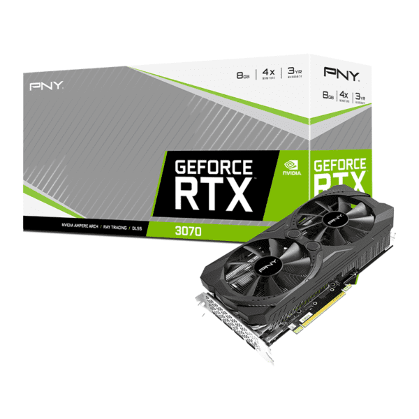 PNY GeForce RTX 3070 UPRISING Dual Fan 8GB LHR Graphic Card