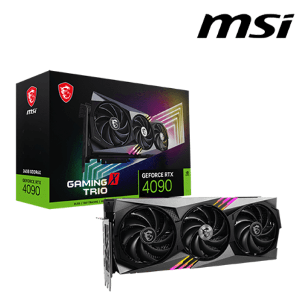 MSI GeForce RTX 4090 Gaming X Trio 24GB DDR6X Graphic Card