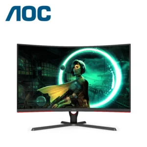AOC | C32G3E 31.5″FHD 1000R Curved VA 165HZ 1ms HDR Gaming Monitor