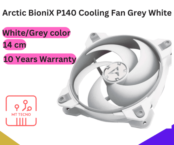 Arctic BioniX P140 Cooling Fan Grey White