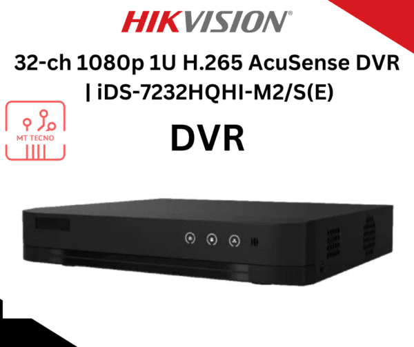 32-ch 1080p 1U H.265 AcuSense DVR | iDS-7232HQHI-M2/S(E)