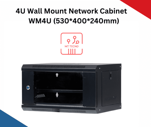 4U Wall Mount Network Cabinet WM4U (530*400*240mm)