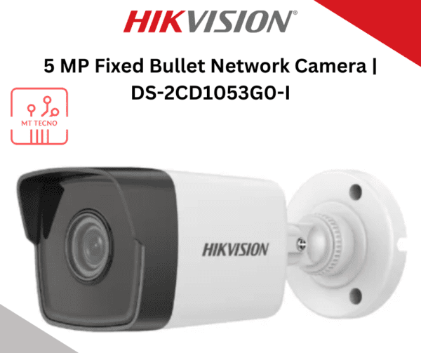 5 MP Fixed Bullet Network Camera | DS-2CD1053G0-I