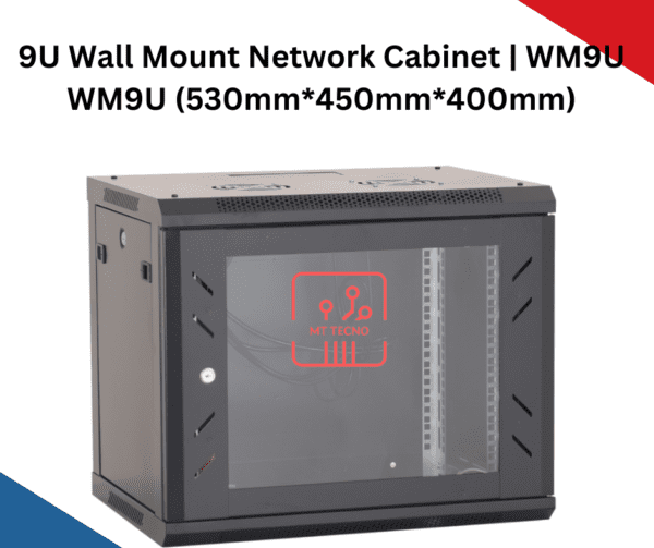 9U Wall Mount Network Cabinet | WM9U WM9U (530mm*450mm*400mm)