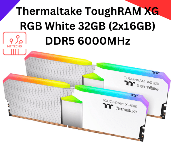 Thermaltake ToughRAM XG RGB White 32GB (2x16GB) DDR5 6000MHz