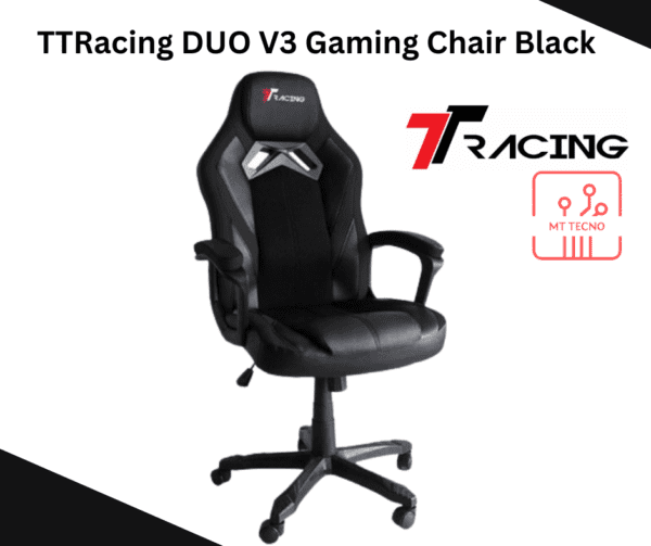 TTRacing DUO V3 Gaming Chair Black