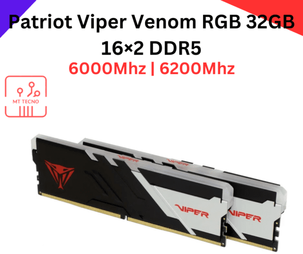 Patriot Viper Venom RGB 32GB 16×2 DDR5