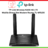 TP-Link Wireless N300 4G LTE Mobile Direct Sim Modem Router TL-MR100