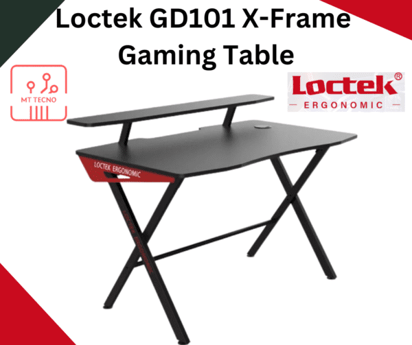 Loctek GD101 X-Frame Gaming Table