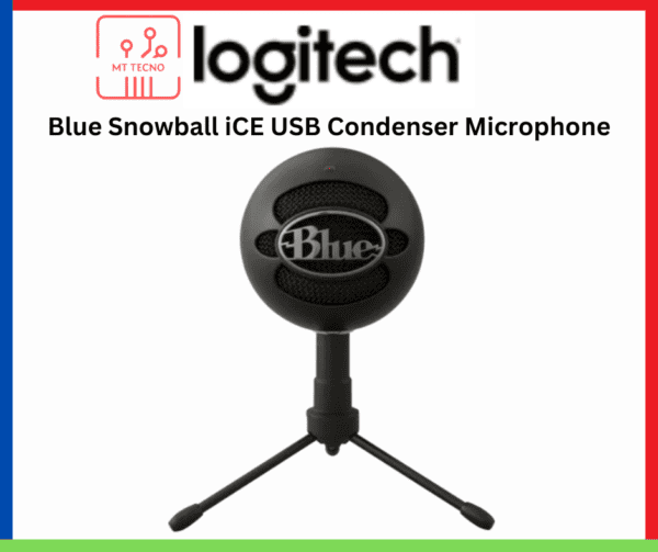 Blue Snowball iCE USB Condenser Microphone (Black)