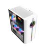 1STPlayer IS3 White 120mm M-ATX ARGB PC Case