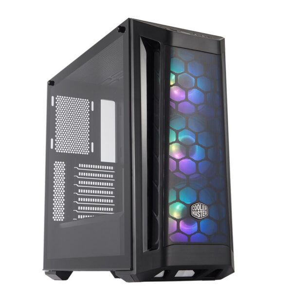 Cooler Master MasterBox MB511 ARGB Tempered Glass ATX Case Black