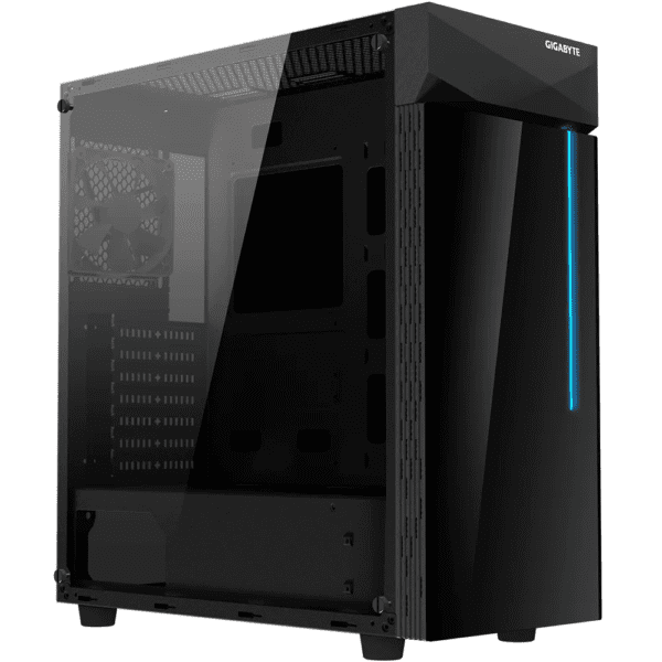 Gigabyte C200 Glass ATX PC Case Black