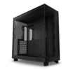 NZXT H6 Flow Compact Dual Chamber ATX PC Case All Black