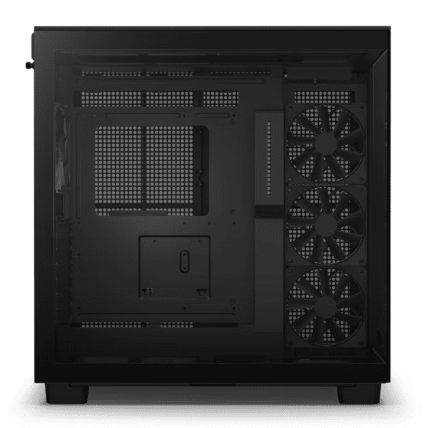 NZXT H9 Flow Tempered Glass Mid-Tower ATX Case Black