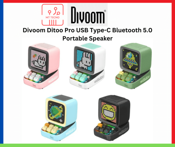 Divoom Ditoo Pro USB Type-C Bluetooth 5.0 Portable Speaker