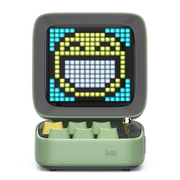 Divoom Ditoo-Mic Retro Pixel Art Game Bluetooth Microphone Portable Speaker Green