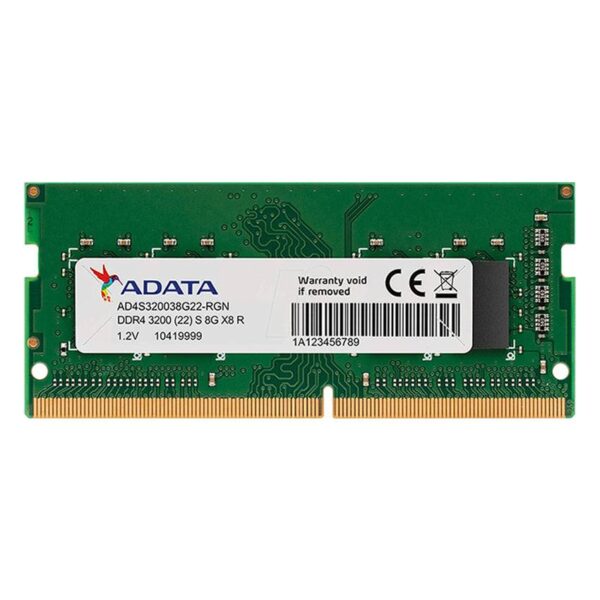 Adata DDR4 3200Mhz SO-DIMM Laptop Memory RAM