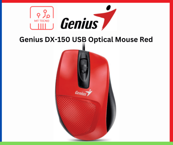 Genius DX-150 USB Optical Mouse Red