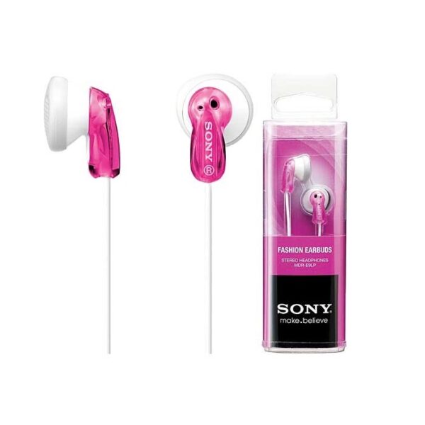 Sony MDR-E9LP/P Stereo Lightweight In-Ear Wired Earphone Pink