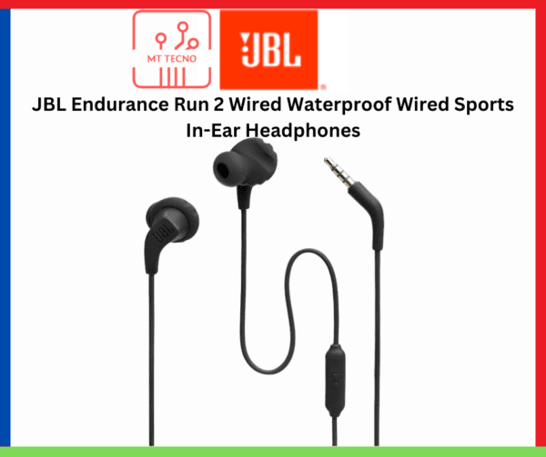 JBL Endurance Run 2 Wired Waterproof Wired Sports In-Ear HeadphonesJBL Endurance Run 2 Wired Waterproof Wired Sports In-Ear Headphones