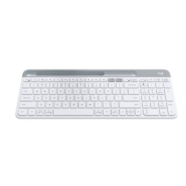 Logitech K580 Slim Bluetooth Wireless Keyboard White / Pink