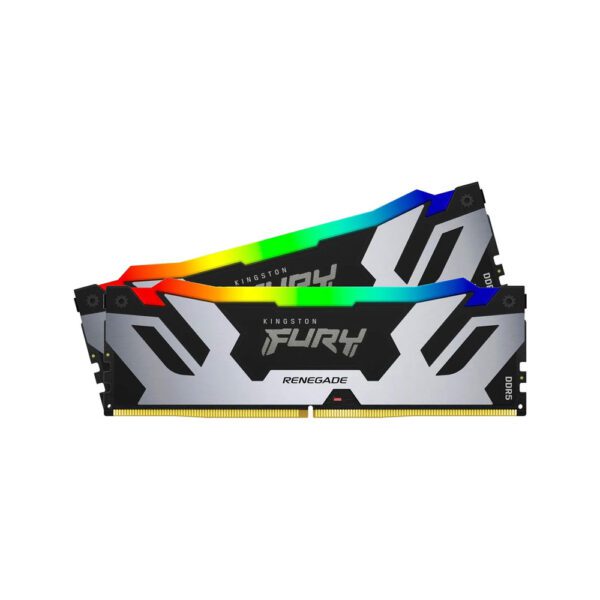 Kingston Fury Renegade RGB Silver 32GB 16×2 DDR5 6000MHz Desktop Ram