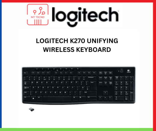 Logitech K270 Wireless Keyboard Black