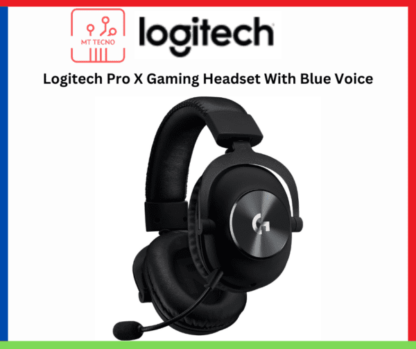 Logitech Pro X Gaming Headset With Blue Voice