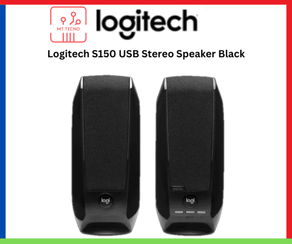 Logitech S150 USB Stereo Speaker Black