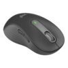 Logitech M650 L Signature Wireless Optical Mouse Graphite