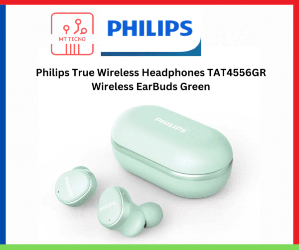 Philips True Wireless Headphones TAT4556GR Wireless EarBuds Green