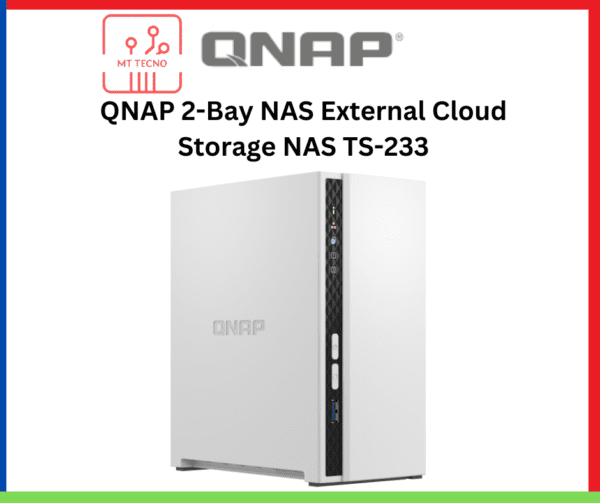 QNAP 2-Bay NAS External Cloud Storage NAS TS-233