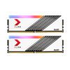 PNY XLR8 Gaming Mako RGB White 32GB (2X16) DDR5 6000MHz CL40 Desktop Ram