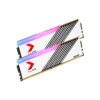 PNY XLR8 Gaming Mako RGB White 32GB (2X16) DDR5 6000MHz CL40 Desktop Ram