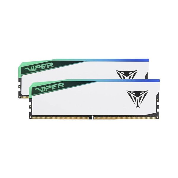 Patriot Viper Elite 5 RGB White 32GB 16×2 DDR5 6200MHz Desktop Ram