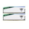 Patriot Viper Elite 5 RGB White 32GB 16×2 DDR5 6200MHz Desktop Ram