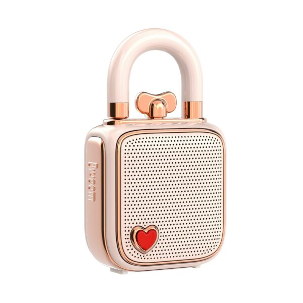 Divoom Love-Lock Bluetooth Portable Speaker Pink