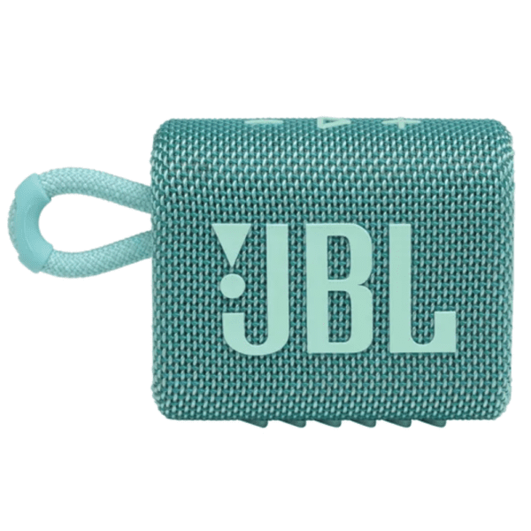 JBL GO 3 Portable Waterproof Wireless Bluetooth 5.1 IP67 Teal Speaker