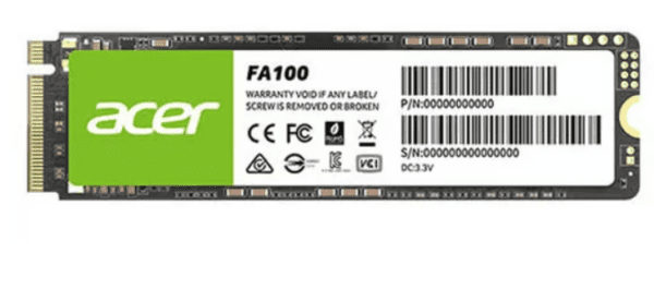 Acer FA100 1TB PCIe Gen3x4 Internal SSD