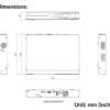 Hikvision 4-ch 1U 4PoE 4K NVR, advise for 2MP/4MP & above IPC | DS-7604NI-K1/4P