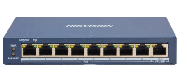 Hikvision 8 Port Fast Ethernet Smart POE Switch | DS-3E1309P-EI/M