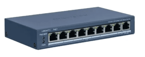 Hikvision 8 Port Fast Ethernet Smart POE Switch | DS-3E1309P-EI/M