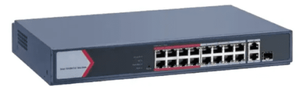 16 Port Fast Ethernet Smart POE Switch | DS-3E1318P-EI/M
