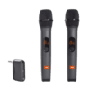 JBL Wireless 2 Microphone System, High Vocal Quality, Rechargeable Wireless Mic