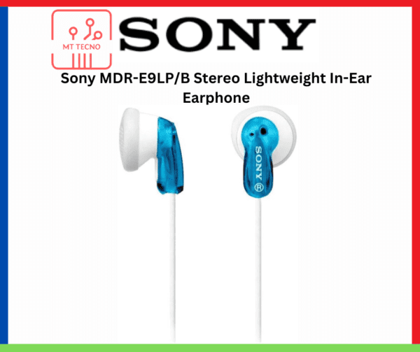 Sony MDR-E9LP/B Stereo Lightweight In-Ear Earphone