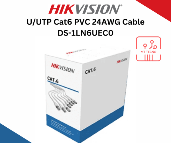 U/UTP Cat6 PVC 24AWG Cable DS-1LN6UEC0