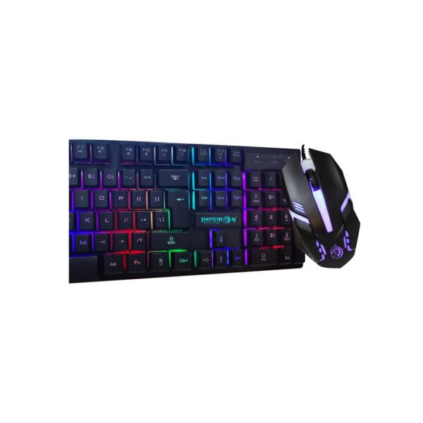 Imperion GC-203 Soldier Arm Gaming Keyboard With Mouse & Mousepad Combo